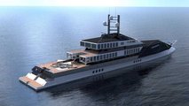Il Solar Express, megayacht ibrido a pannelli solari