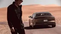 Foto - Lucid Air, la prima prova su strada