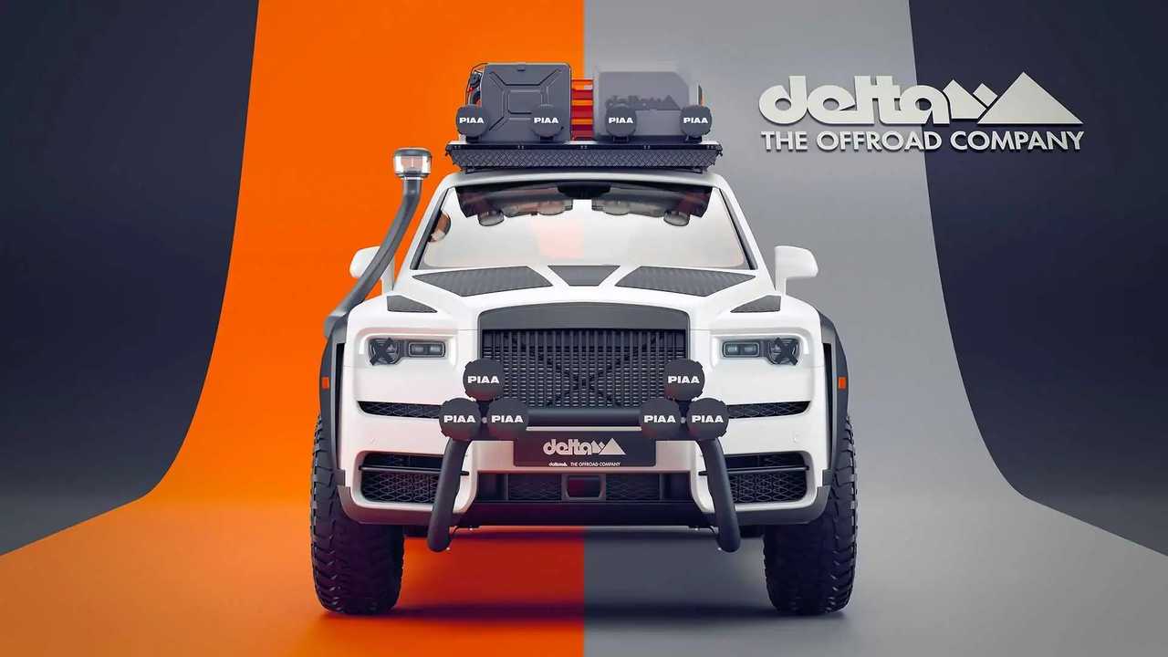 delta4x4 Rolls Royce Cullinan Off Road