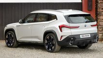 2023 BMW XM production version unofficial rendering