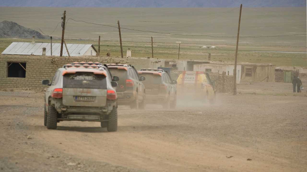 Porsche Cayenne S Transsyberia Rally Car