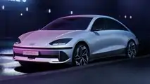 Hyundai Ioniq 6 Design Debut Front Purple City