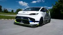 Super van elétrica Ford