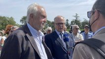 L'inaugurazione dello svincolo di Aranova sulla SS1 Aurelia