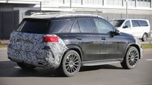 Mercedes GLE Facelift (2025) Erlkönigfotos