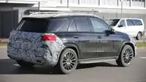 Mercedes GLE Facelift (2025) Erlkönigfotos