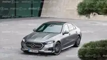 Mercedes Classe C (2026), il render di Motor1.com