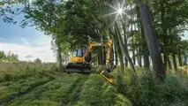 JCB tilt-rotator Raptor per il porta-attrezzi JCB Hydradig