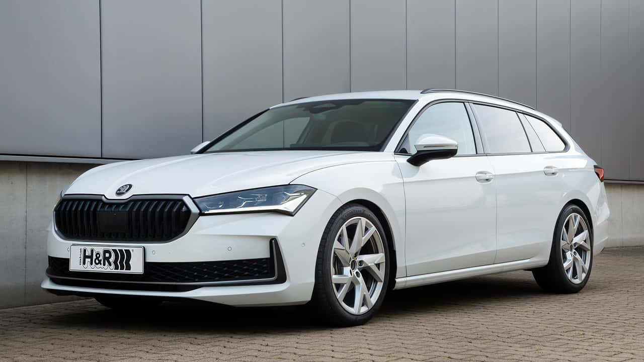 H&R-Fahrwerks-Upgrade für die Skoda Suberb-Modelle