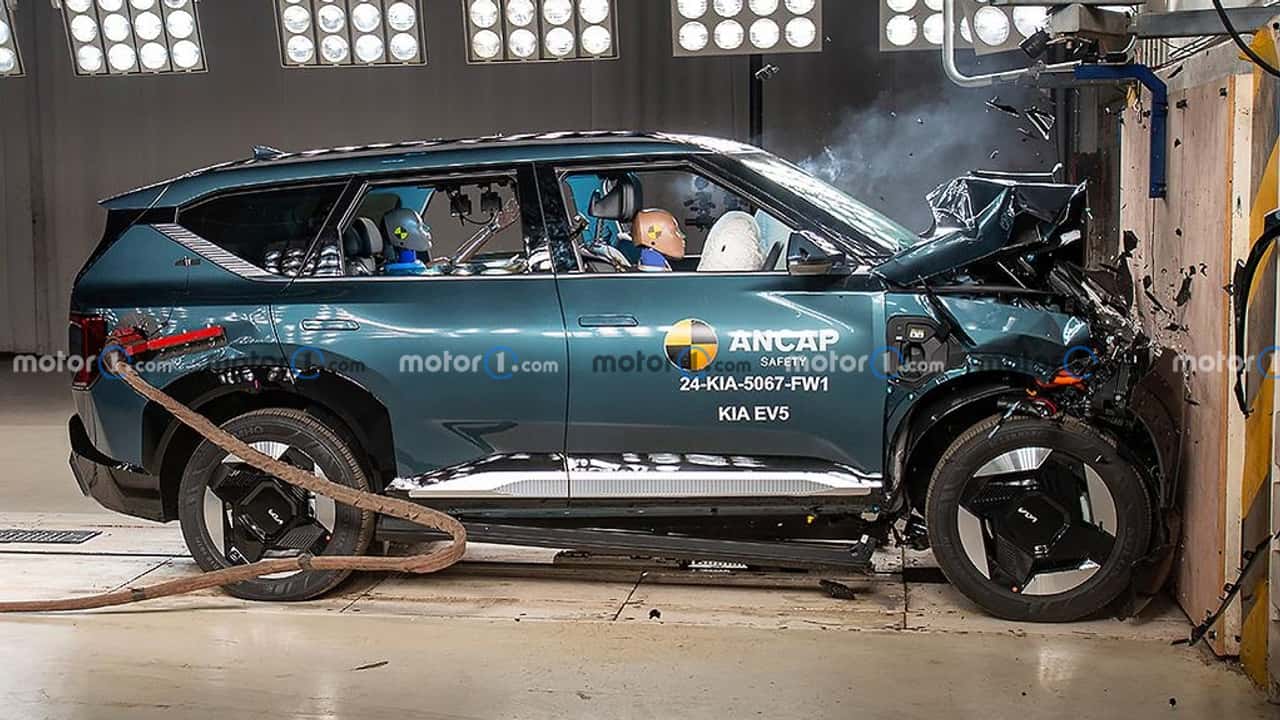 Nuevo Kia EV5 2025: crash test del SUV eléctrico… ¿hay miedo en el MG ES5?
