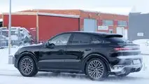 Photo espion de la Porsche Cayenne Coupé 2024