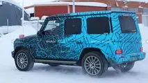 Mercedes-Benz EQG Spy Photos