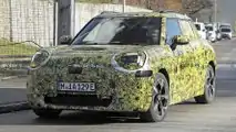 Mini Aceman EV Front View Spy Photo