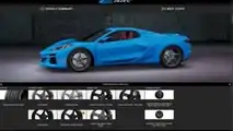 Configurateur Chevrolet Corvette E-Ray