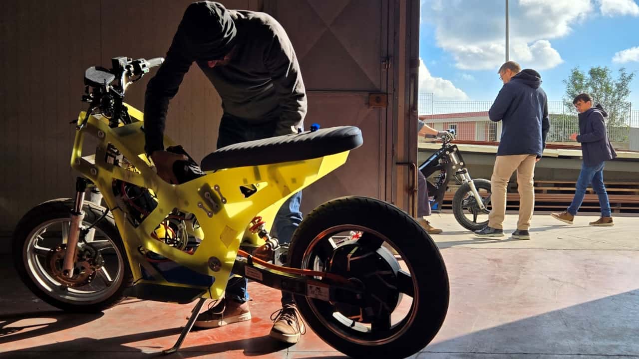 OPTIMA, la moto elettrica italiana di Unicusano