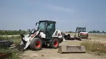 Bobcat in campo nel Delta del Po: i mezzi protagonisti di un maxi impianto agro-fotovoltaico a Loreo