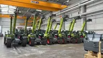 CLAAS lancia il sollevatore telescopico Scorpion Night Edition
