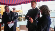 FederUnacoma celebra 80 anni a bordo di Nave Vespucci
