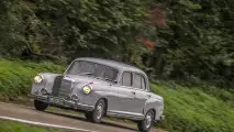 Zeitreise: Unterwegs im Mercedes 220 von 1955