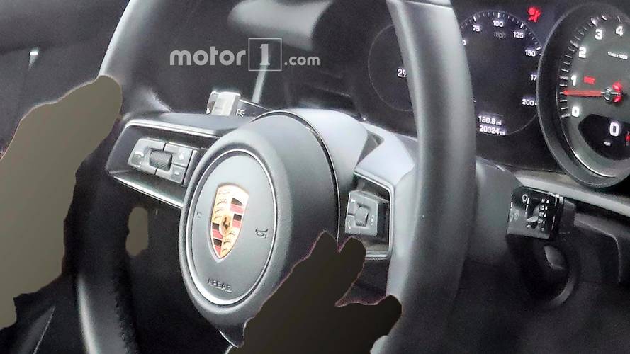 Porsche 911 2019 fotos espía del interior