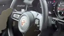 Nuova Porsche 911 - Foto Spia Interni