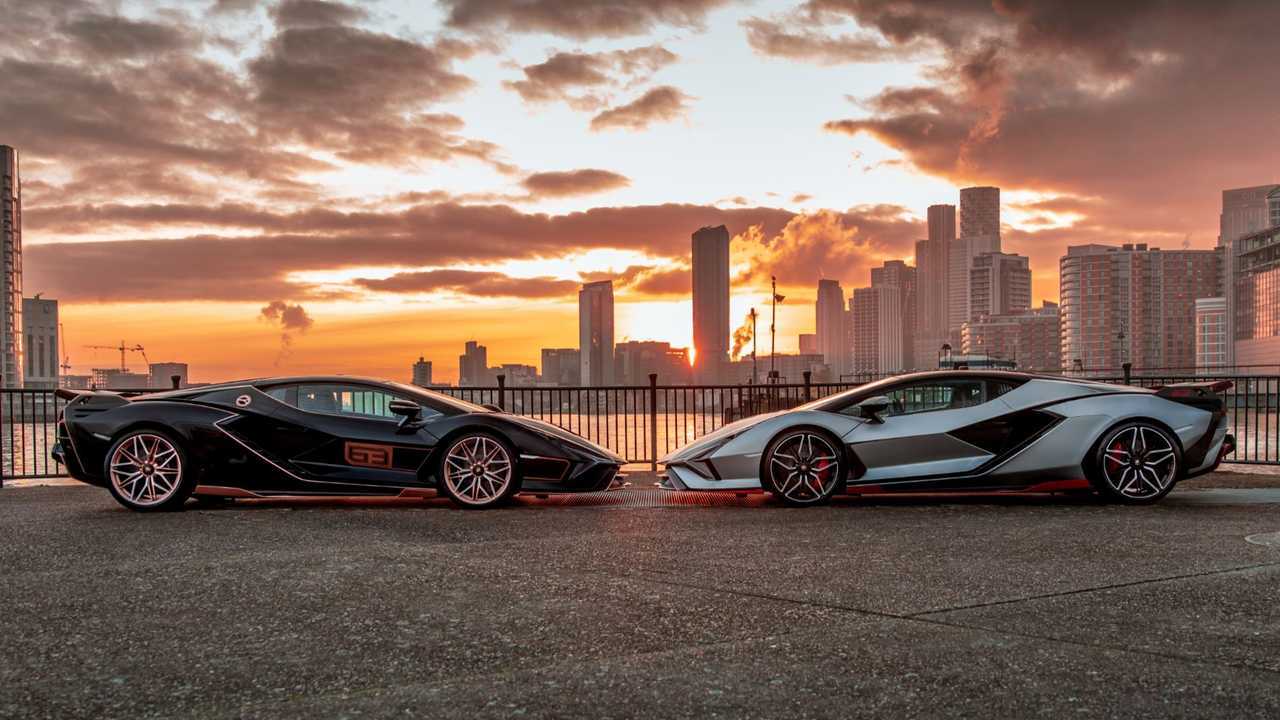Lamborghini Sian a Londra