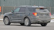 2021 Ford Explorer King Ranch Yeni Casus Fotoğraflar