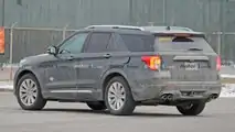 2021 Ford Explorer King Ranch Spy Photos