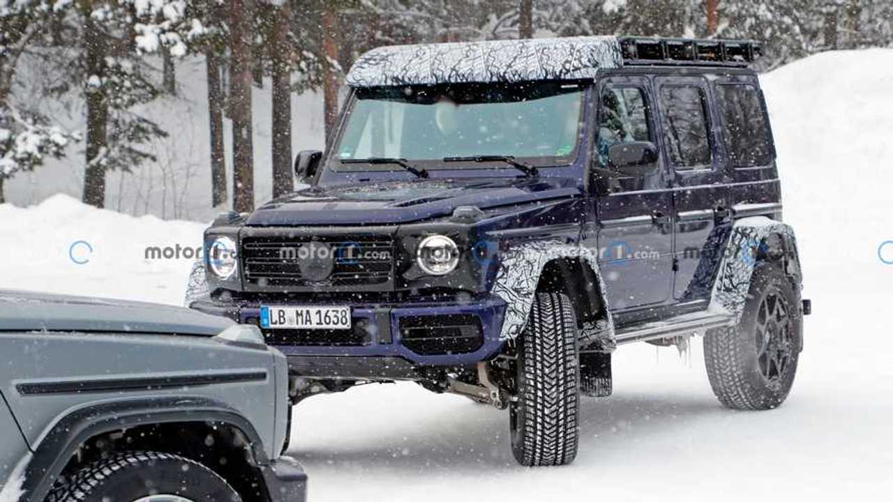 2021 Mercedes G-Serisi 4x4² Yeni Casus Fotoğraflar
