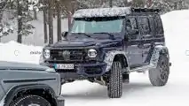 Mercedes G-Klasse 4x4² fast ungetarnt erwischt