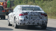 2011 Audi A8 Full Body Prototype First Spy Photos