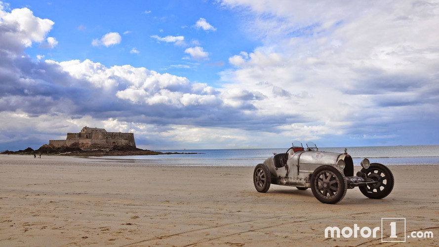 1925 - Bugatti Type 35 à Saint-Malo, France
