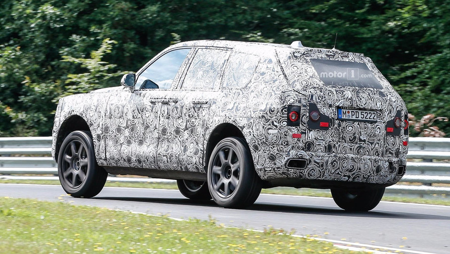 Rolls-Royce Cullinan Nurburgring Spy Photos