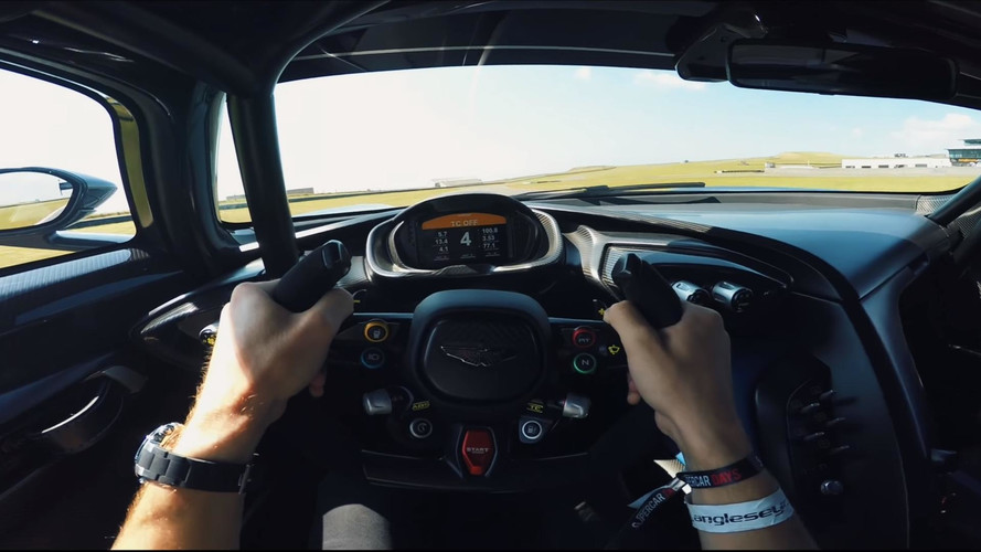 Aston Martin Vulcan at Anglesey Circuit