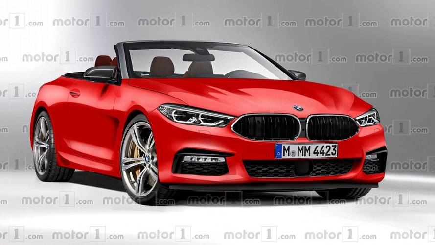 BMW 8 Series Convertible rendering