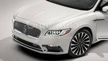 Lincoln Continental portiere controvento, il rendering