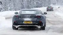 Yeni Aston Martin Vanquish karda test edilirken yakalandı
