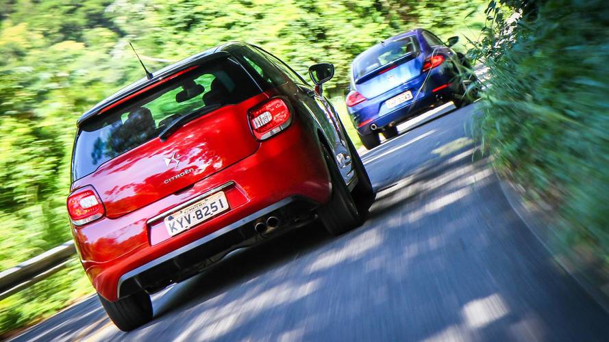 Volkswagen Fusca e Citroën DS3