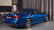 BMW 750Li in Avus Blue