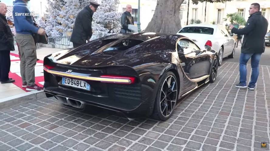 Brown Bugatti Chiron