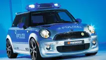 Mini im Blaulicht-Einsatz