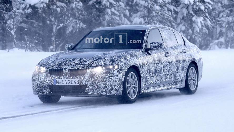 2019 BMW 3 Series spy photo