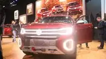 Volkswagen Atlas Tanoak Concept at the 2018 New York Auto Show