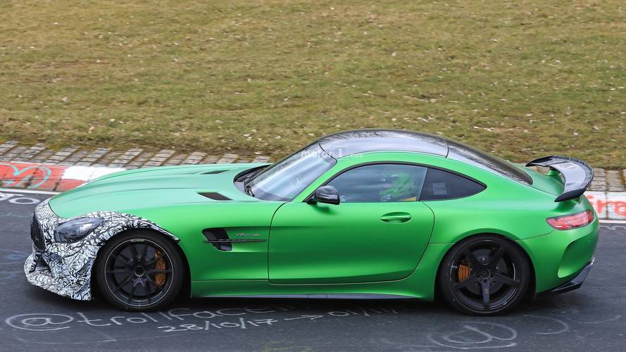 2019 Mercedes-AMG GT R facelift spy photo
