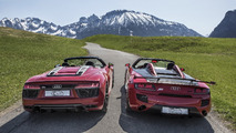 2018 Audi R8 Spyder V10 RWS ve 2011 Audi R8 Spyder V10 GT S ABT