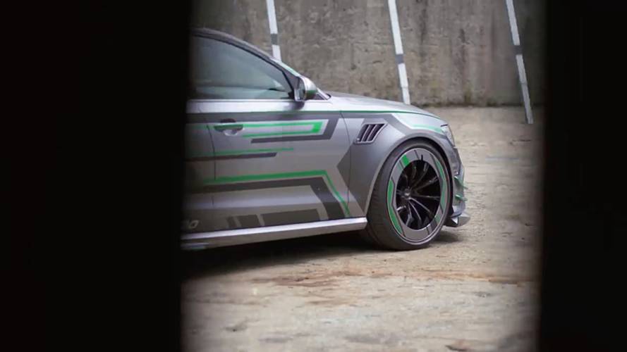 Audi RS6-E ABT teaser