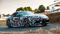 Toyota Supra A90 at Goodwood