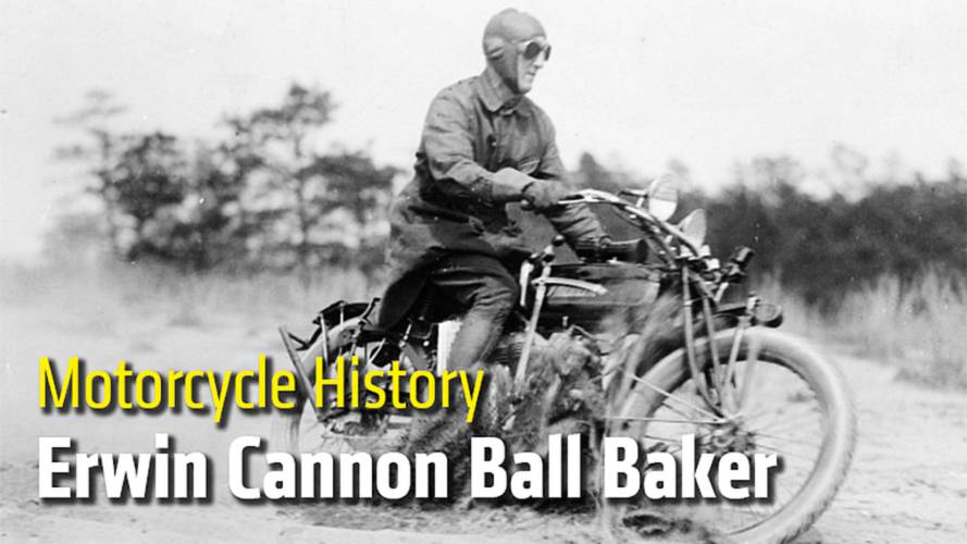 Motorcycle History: Erwin Cannon Ball Baker