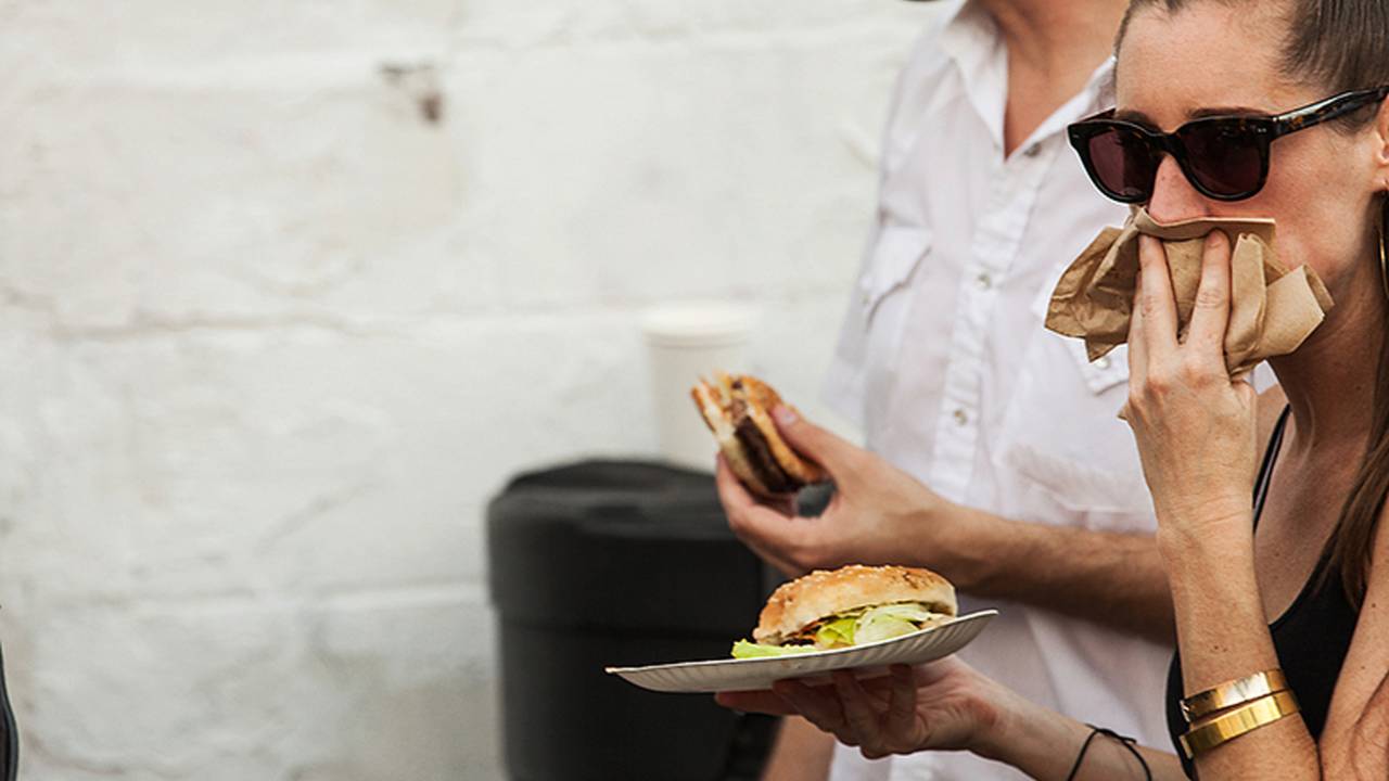 Burgers for the masses.