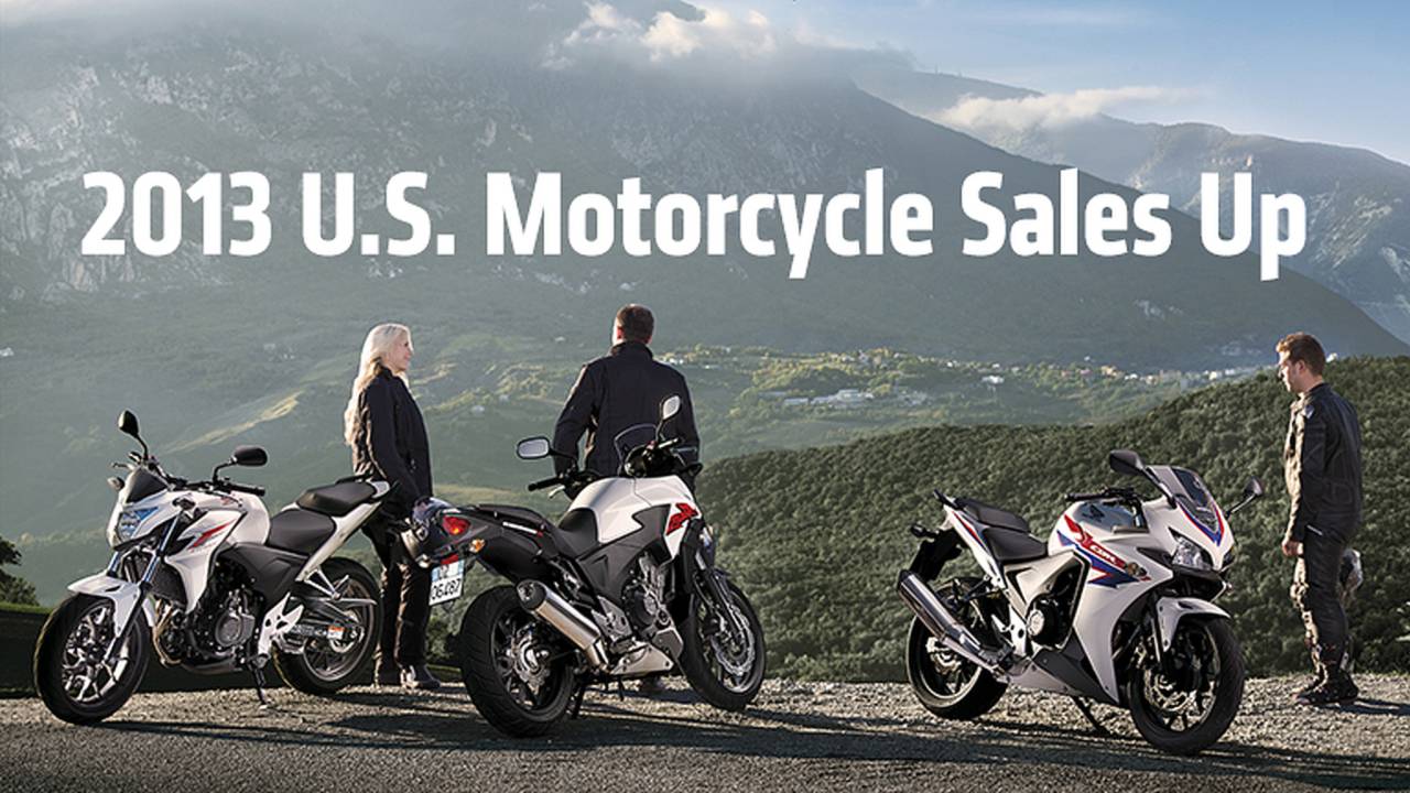 2013 U.S. Motorcycle Sales Up – Scooters Down